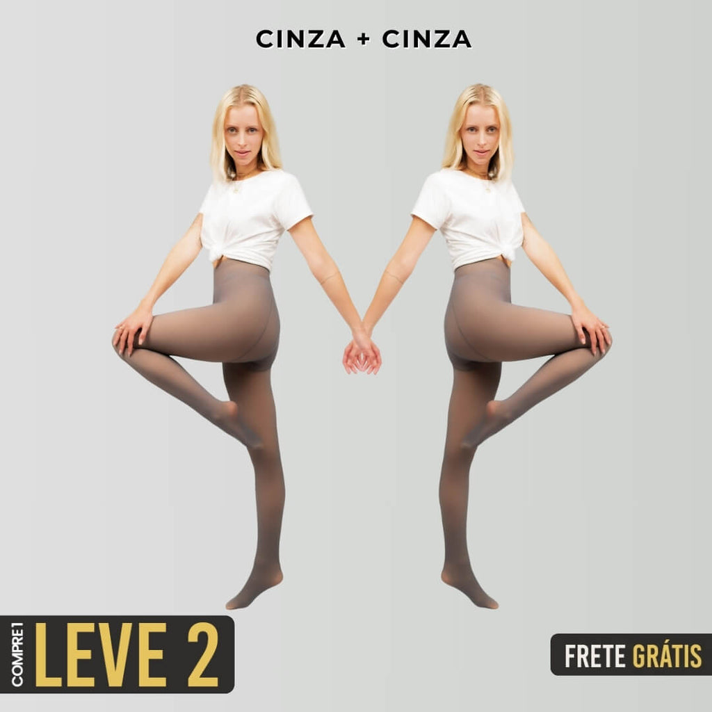 Meia-Calça Peluciada com Lã [Compre 1 & Leve 2]