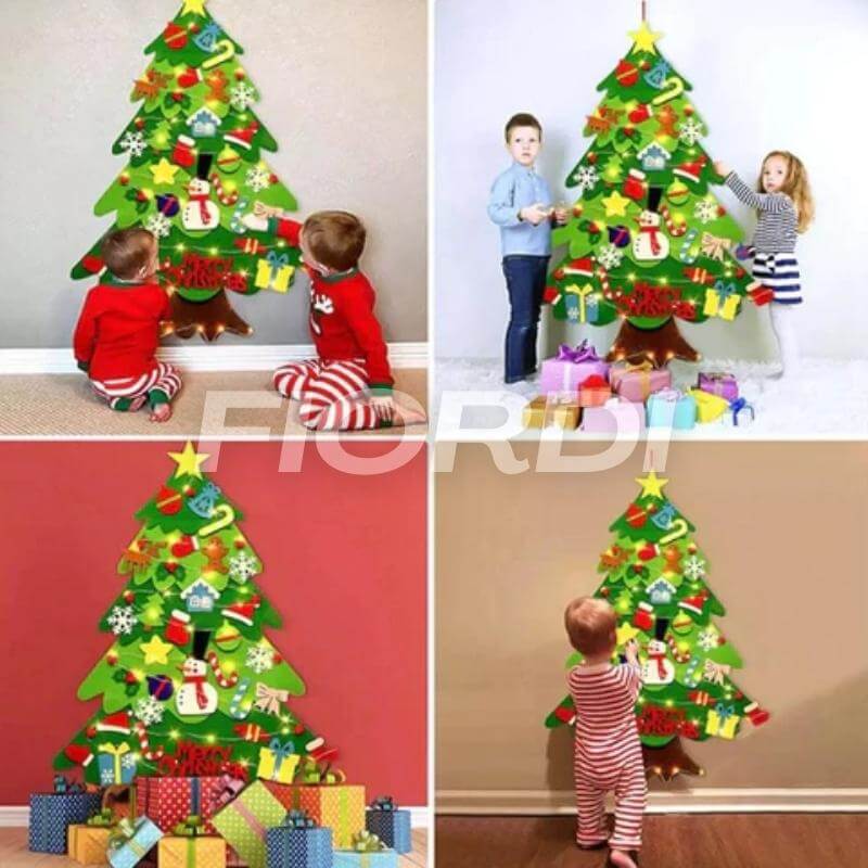 Árvore de Natal Educativa + Led de Brinde
