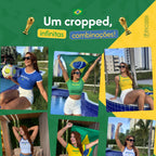 Cropped Brasil™ - Edição Hexa 2026