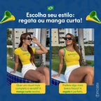 Cropped Brasil™ - Edição Hexa 2026