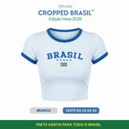 Cropped Brasil™ - Edição Hexa 2026