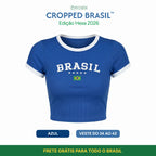 Cropped Brasil™ - Edição Hexa 2026