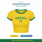 Cropped Brasil™ - Edição Hexa 2026