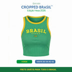 Cropped Brasil™ - Edição Hexa 2026