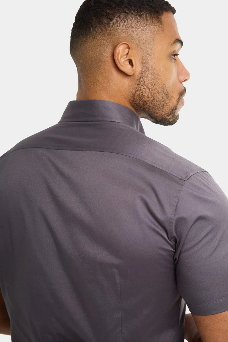 Camisa Social EvoTech™ - Manga Curta