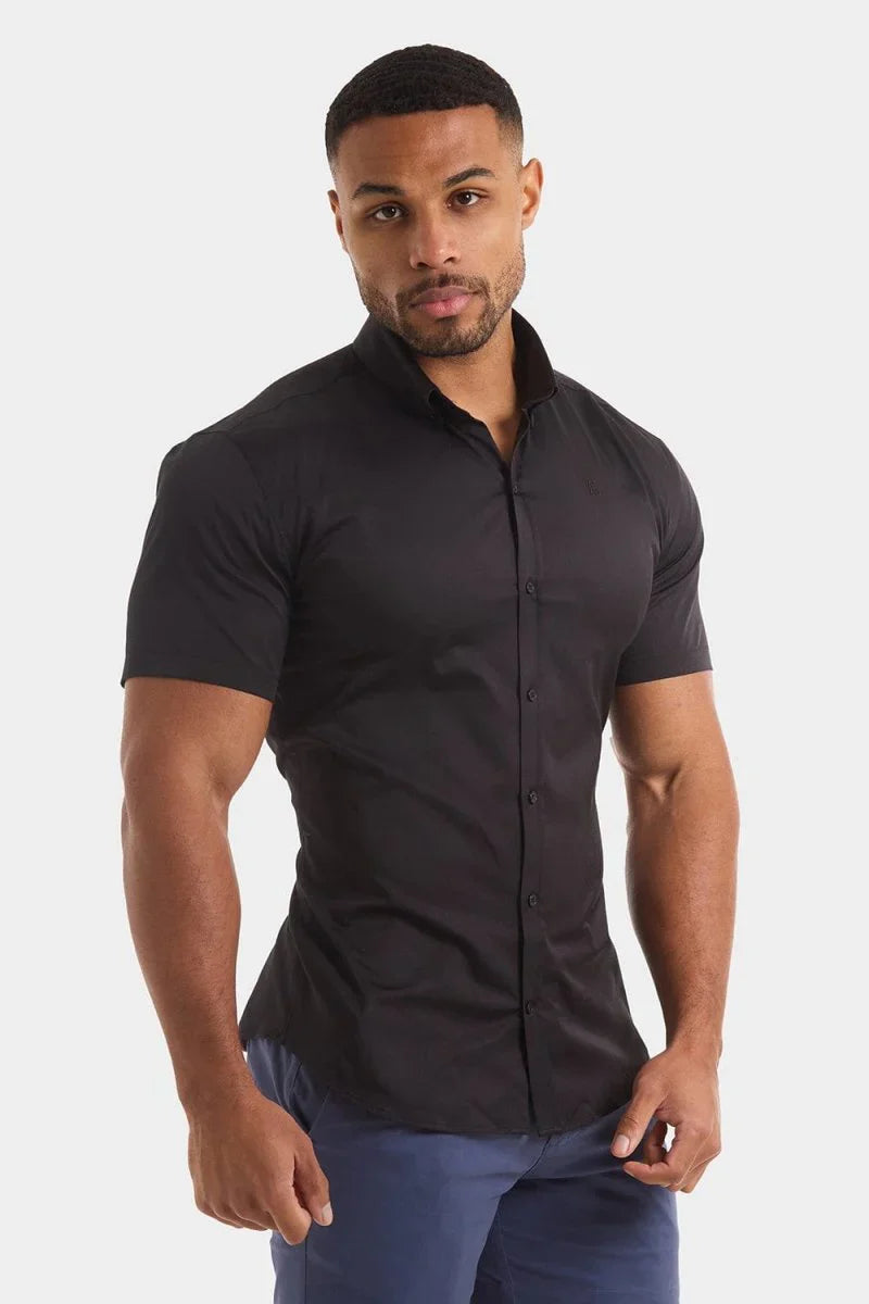 Camisa Social EvoTech™ - Manga Curta