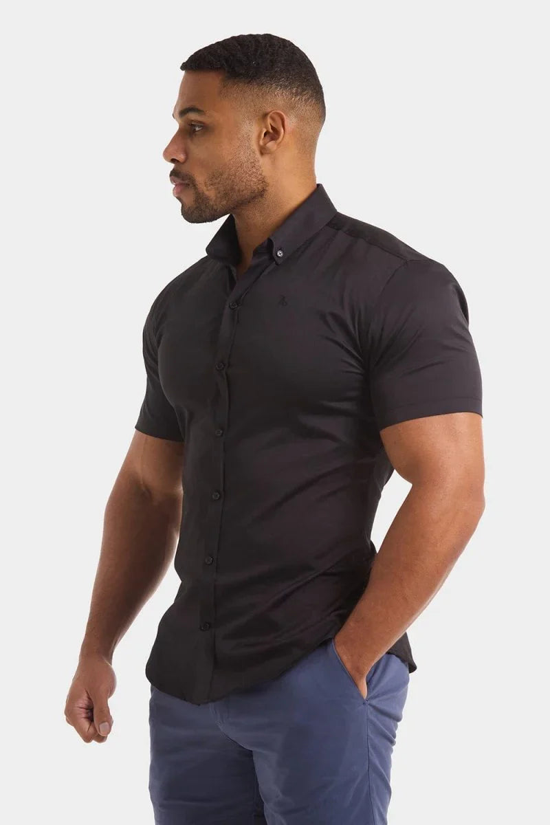 Camisa Social EvoTech™ - Manga Curta