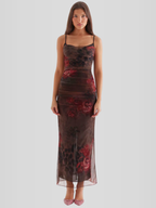 Vestido Bustier Longo Isabelly