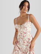 Vestido Midi Floral Camile